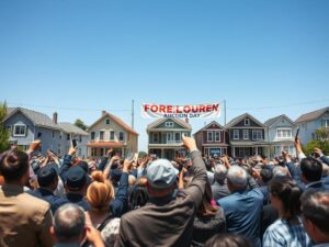 foreclosed homes auction