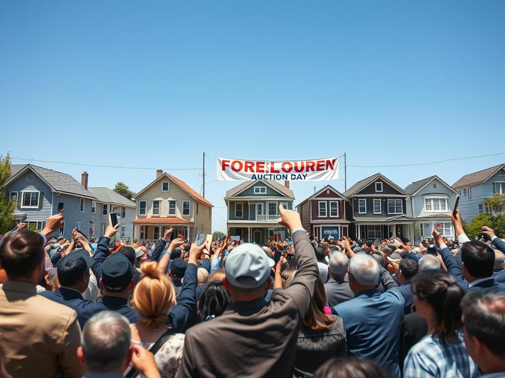 foreclosed homes auction