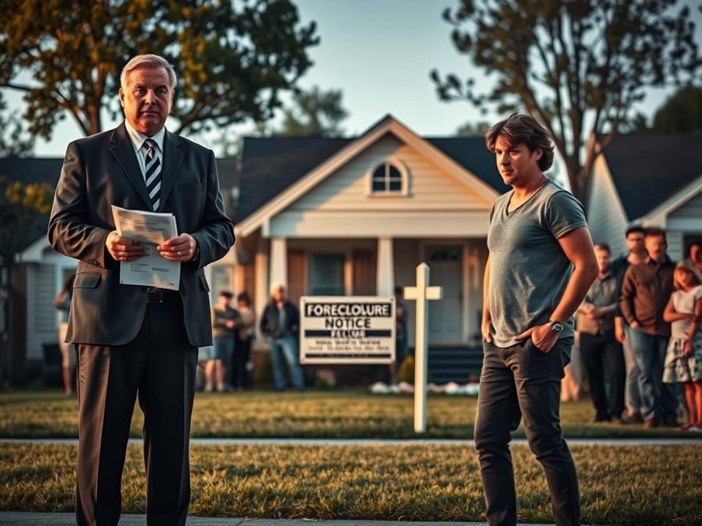 foreclosure auction eviction process