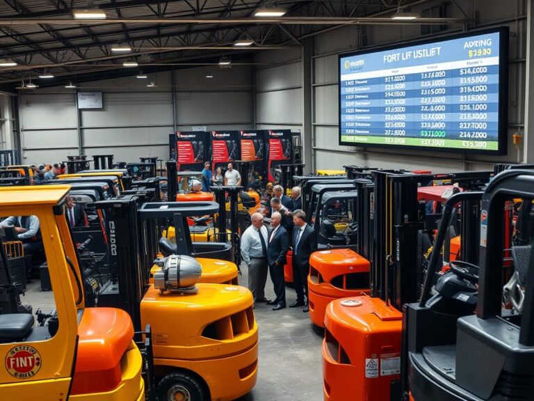 forklift auctions
