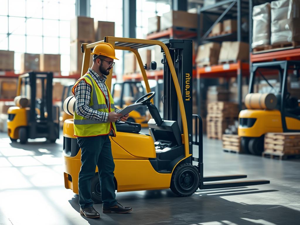 forklift inspection