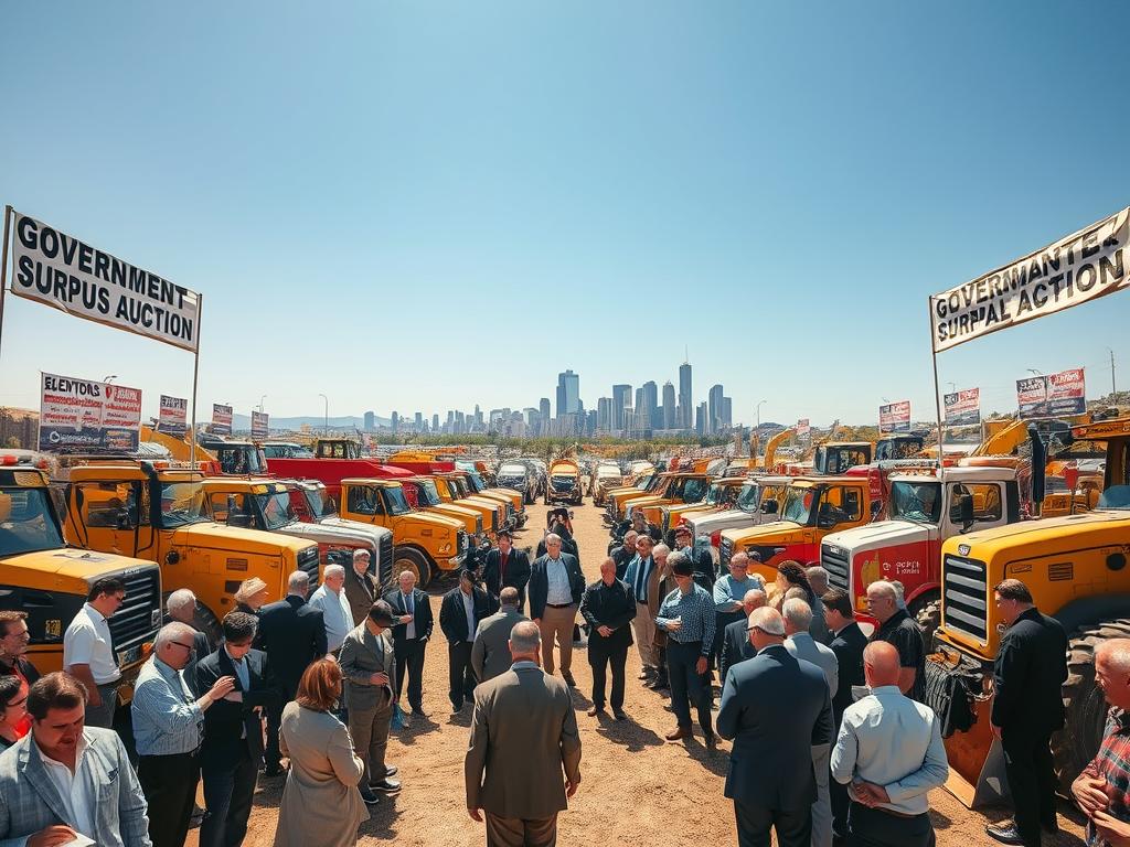 government surplus equipment auctions