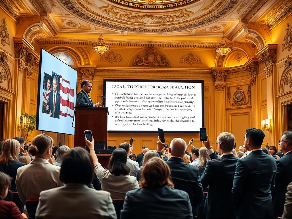 legal considerations foreclosure auctions