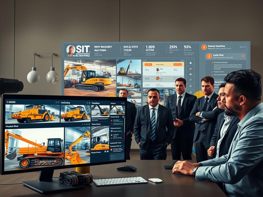 online machinery auctions