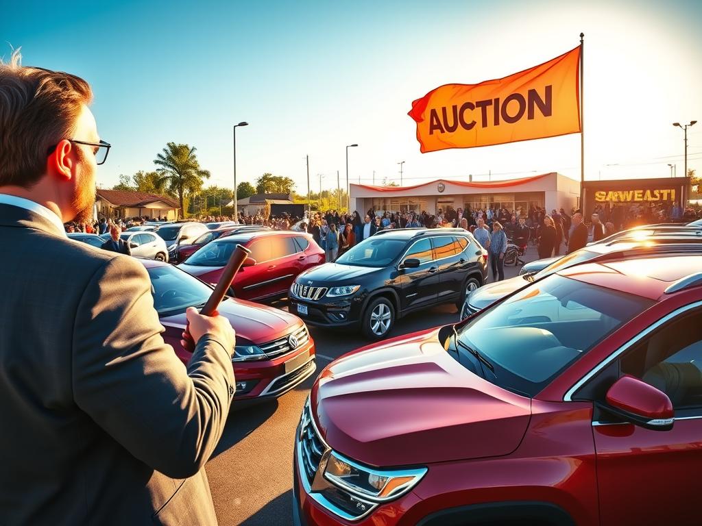 repossessed SUVs at auction