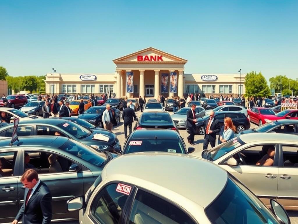 repossessed cars at bank auctions