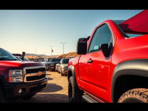 repossessed trucks and SUVs